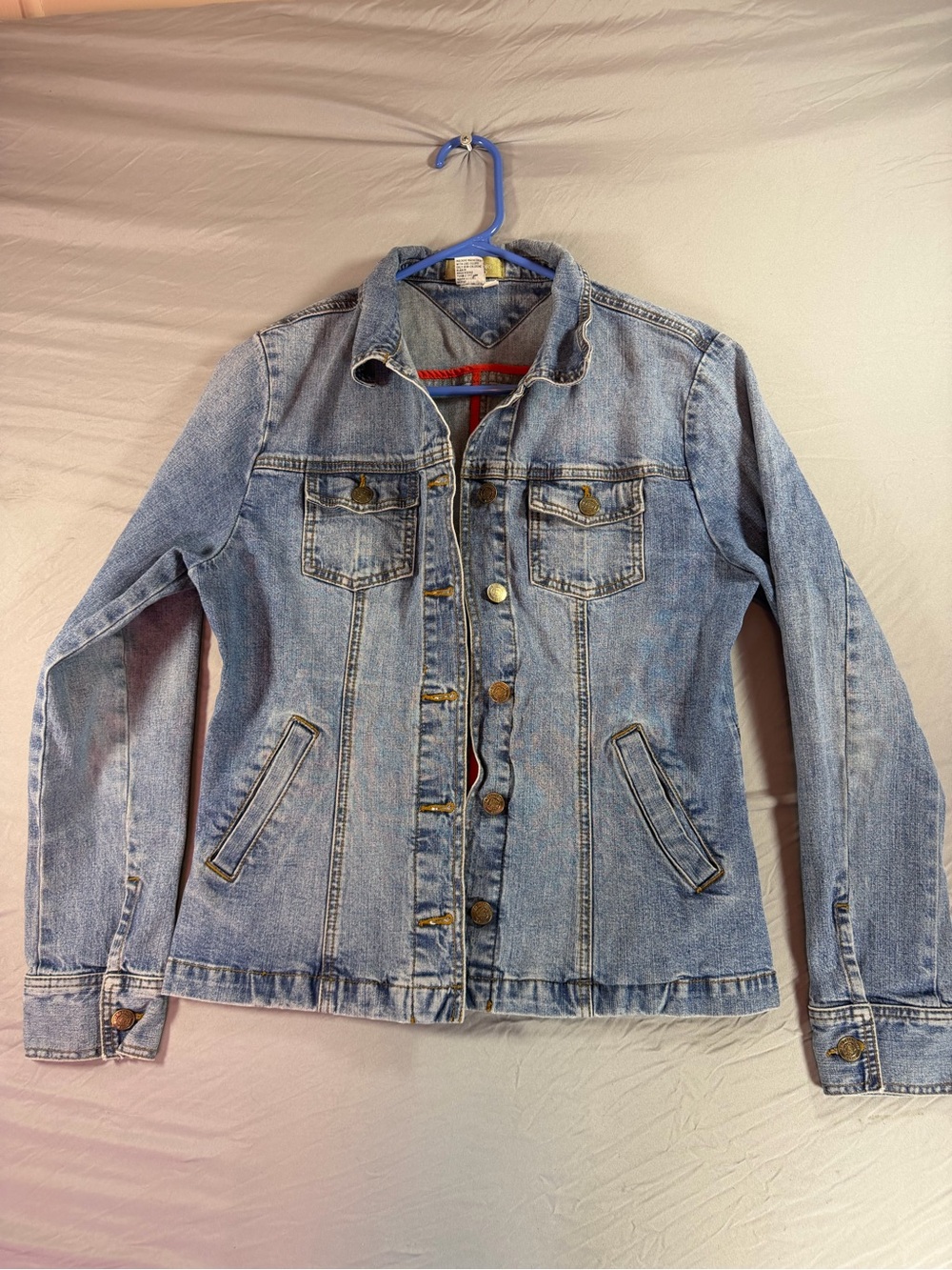 The Territory Ahead Light Blue Denim Jacket - Women's Classic Trucker